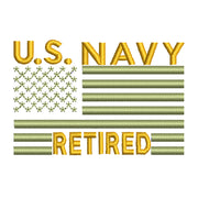 US Navy Retired Symbol