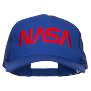 NASA Letter Embroidered Big Size Trucker Cap