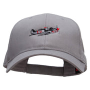 Sky Shark Embroidered Low Profile Cap - Grey OSFM