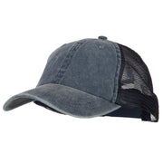 Big Size Washed Pigment Dyed Twill Trucker Cap