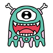 Ghost Zombie Heat Transfer Sticker