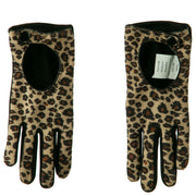 Women's Cheetah Print Texting Glove