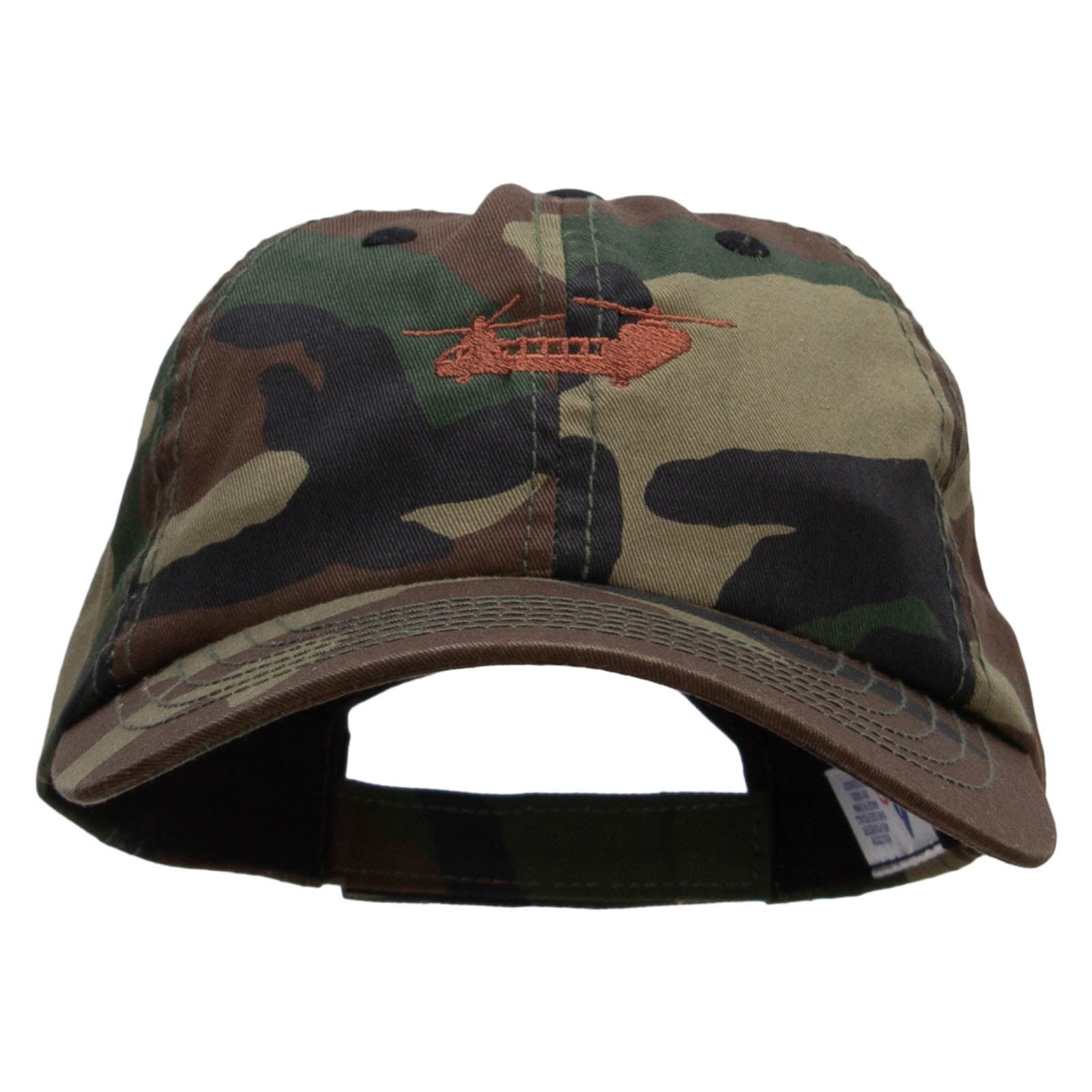 TOP HEADWEAR Camouflage Tactical Cap - Enzyme Washed, Low Profile, One Size Fits Most