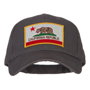 California State Flag Patched New Big Size High Profile Cap