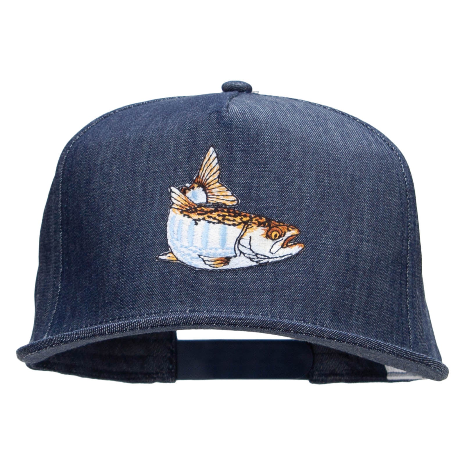 Flat Bill Fish Hat 
