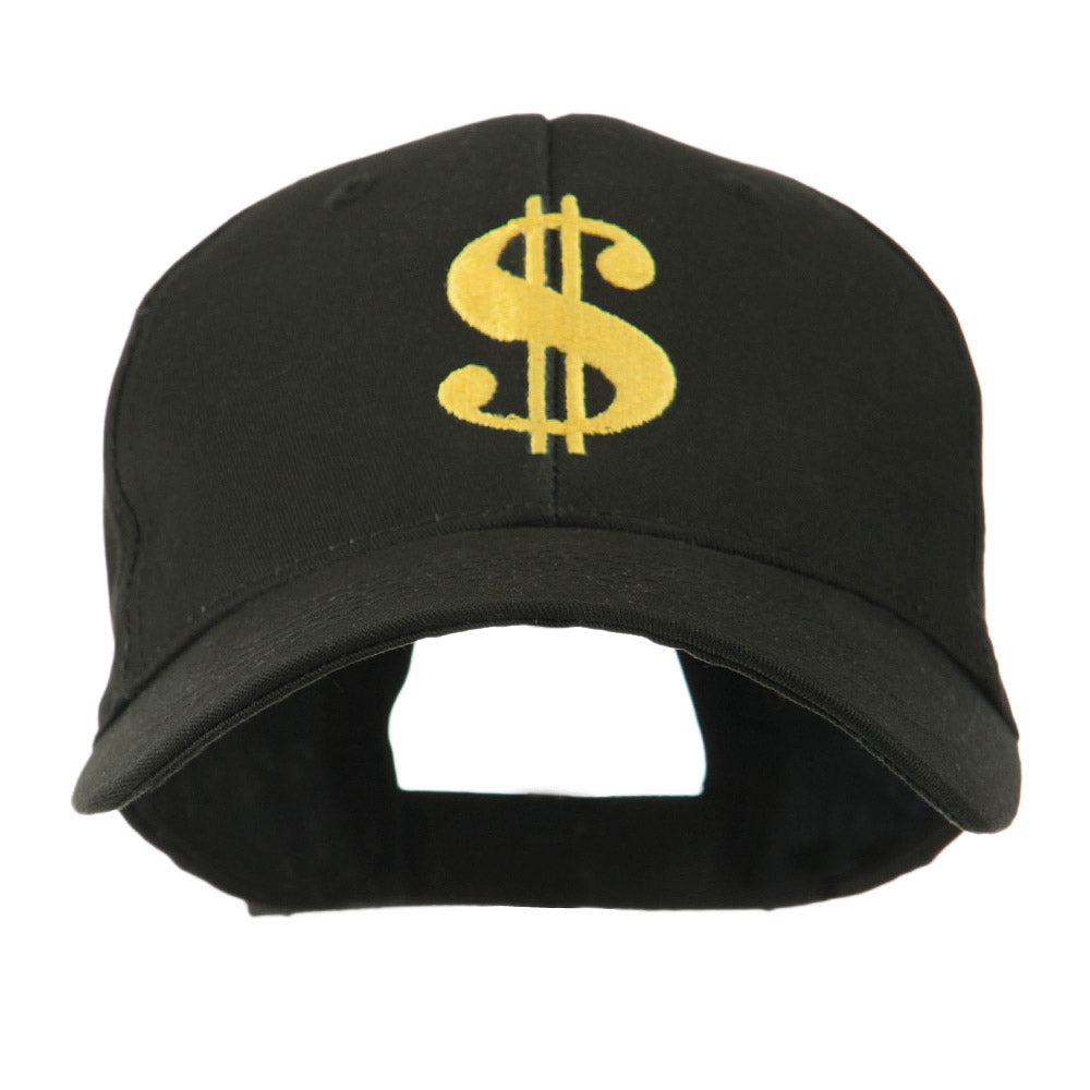Dollar Sign Logo Embroidered Cap Symbol Designed e4Hats e4Hats