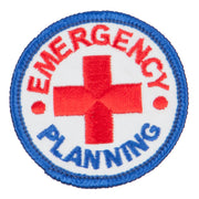 Emergency Embroidered Patches