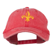 Fleur de lis Embroidered Cap