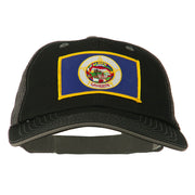 Big Mesh State Minnesota Patch Cap