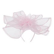Horsehair Flower Headband Fascinator