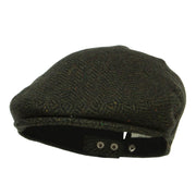 Men's Herringbone Wool Blend Ivy Cap