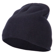 Big Size 8 Inch New Solid Color Short Beanie