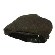 Men's Adjustable Wool Blend Ivy Cap