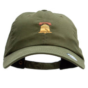 Liberty Bell Embroidered Washed Cap