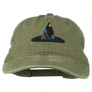 Halloween Wizard Hat Embroidered Cap