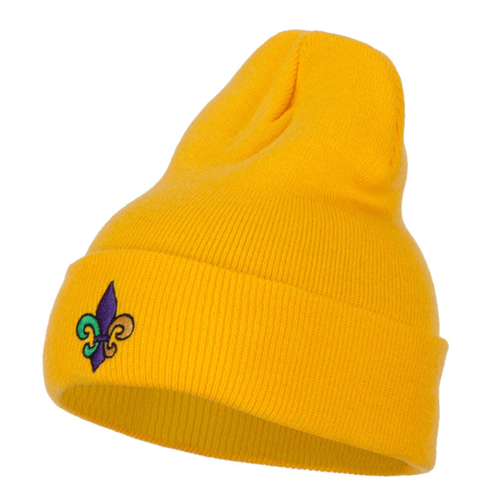 mardi gras pearl beanie