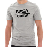 NASA Crew DTG Designed Unisex Short Sleeve Cotton Jersey T-Shirt