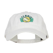 Tennis Ball Patched Washed Cap