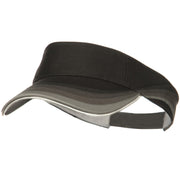 3 Panel Wave Cotton Piping Visor