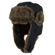 Boy's Ripstop Faux Fur Trooper Hat