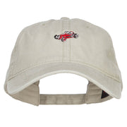 Mini Classic Car Embroidered Washed Cap
