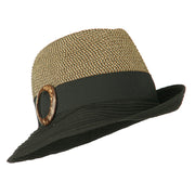 UPF 50+ Two Toned Tweed Fedora