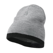 Two Tone Short Beanie