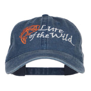 Lure of the Wild Embroidered Washed Cap