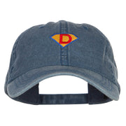 Super D Embroidered Washed Cap