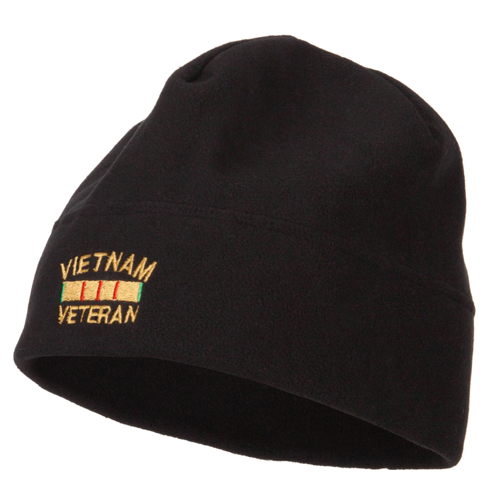 8 Vietnam Vet Veteran Ribbon Embroidered Beanie Skull Cap 8 Vietnam Vet Veteran Ribbon Embroidered Beanie Skull Cap