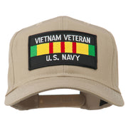 US Navy Vietnam Veteran Patched Cap