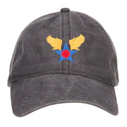 Army Air Corps Embroidered Pigment Dyed Cap