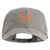 Pumpkin Jack Embroidered Pigment Dyed Wash Caps - Putty OSFM