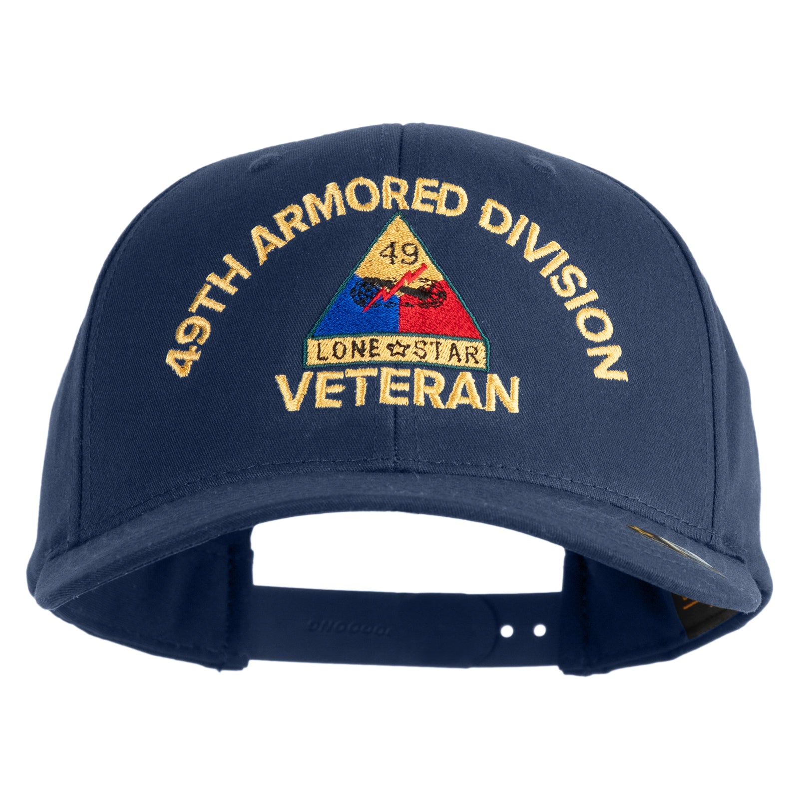 U.S. Army 49th Armored Division Embroidered Retro Cotton Blend