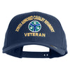 U.S. Army 278th Armored Cavalry Regiment Embroidered Retro Cotton Blend Snapback Cap - Navy OSFM