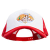 Pueblo Communities Embroidered Big Size Big Foam Mesh Truck Cap - White-Red XL-3XL