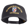 U.S. Army 48th Infantry Brigade Combat Team Embroidered Retro Cotton Blend Snapback Cap - Charcoal OSFM