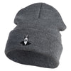 Classic 1918 Koko Clown Embroidered 12" Solid Long Beanie - Charcoal OSFM