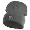 Classic 1926 Eeyore Embroidered Big Size Beanies - Grey XL-3XL