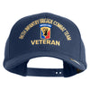 U.S. Army 86th Infantry Brigade Combat Team Embroidered Retro Cotton Blend Snapback Cap - Navy OSFM
