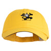 Classic 1919 Felix Cat Embroidered Normal Dyed Cap - Yellow Navy OSFM