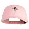 Classic 1919 Olive Oyl Head Embroidered Cotton Twill Strap Cap - Pink OSFM