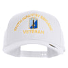 U.S. Army 170th Infantry Brigade Embroidered Retro Cotton Blend Snapback Cap - White OSFM