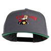 Classic 1934 Flash Gordon Embroidered Flat Bill Snapback Cap - Dark Grey OSFM