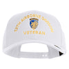 U.S. Army 13th Airborne Divison Embroidered Retro Cotton Blend Snapback Cap - White OSFM