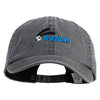 Classic 1927 Oswald Rabbit Head Embroidered Big Size Cap - Black XL-3XL