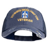 U.S. Army 76th Infantry Brigade Combat Team Embroidered Low Profile Special Cotton Mesh Cap - Navy OSFM