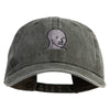 NPC Meme Face Embroidered Unstructured Pigment Dyed Cotton Cap - Dark Green OSFM