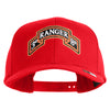 U.S. Army 3rd Ranger Battalion Embroidered Retro Cotton Blend Snapback Cap - Red OSFM