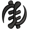 Gye Nyame digitized embroidery design